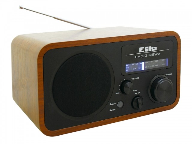 Prenosni radio MEWA, črn