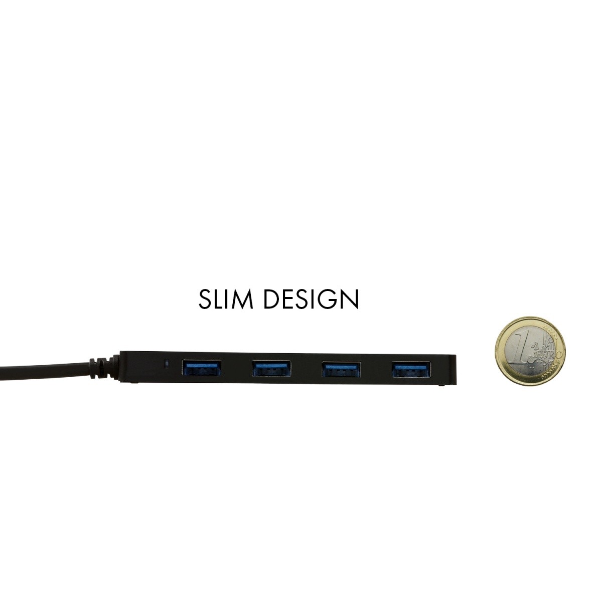 USB 3.0 hub s 4 vrati, Slim, pasivni 3