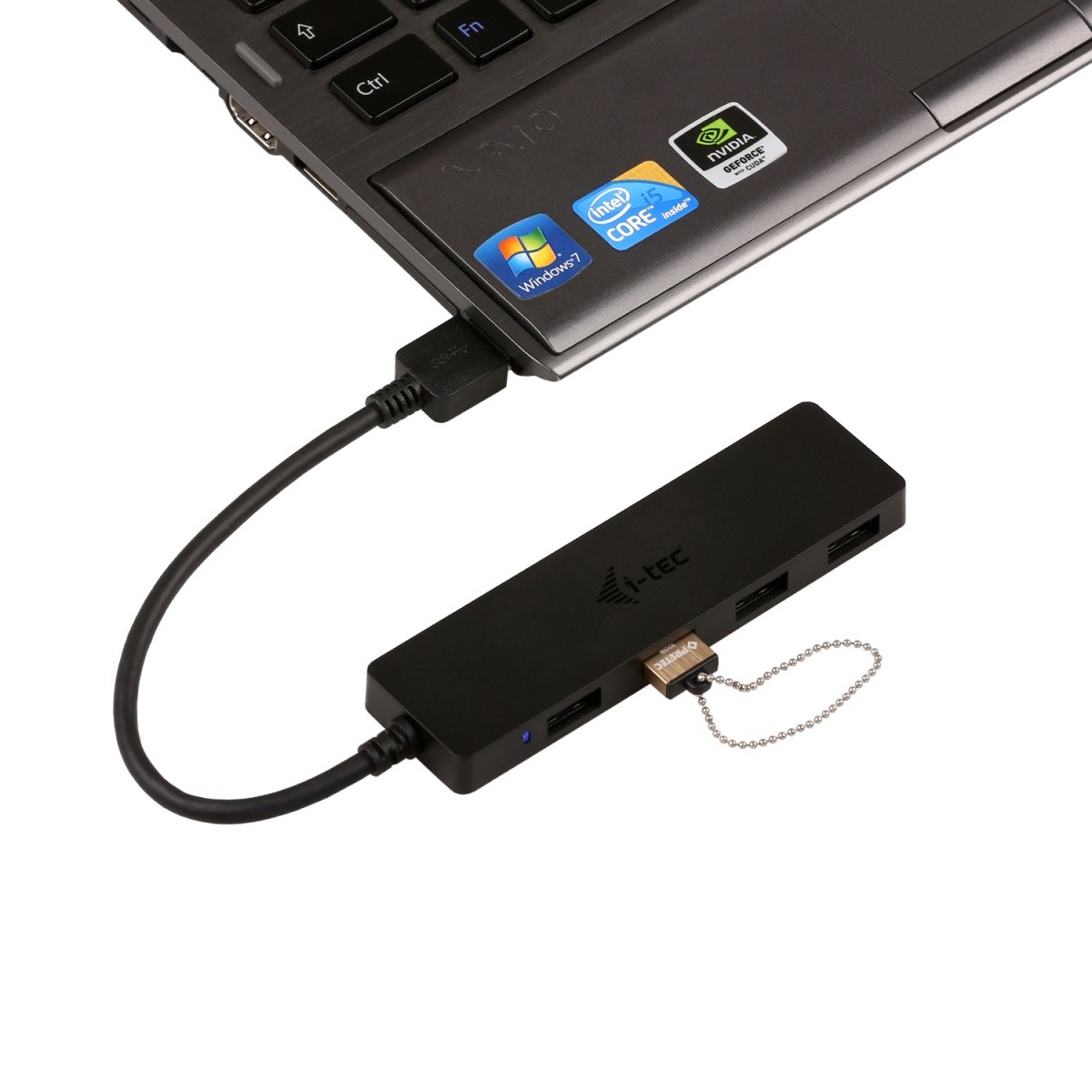 USB 3.0 hub s 4 vrati, Slim, pasivni 4