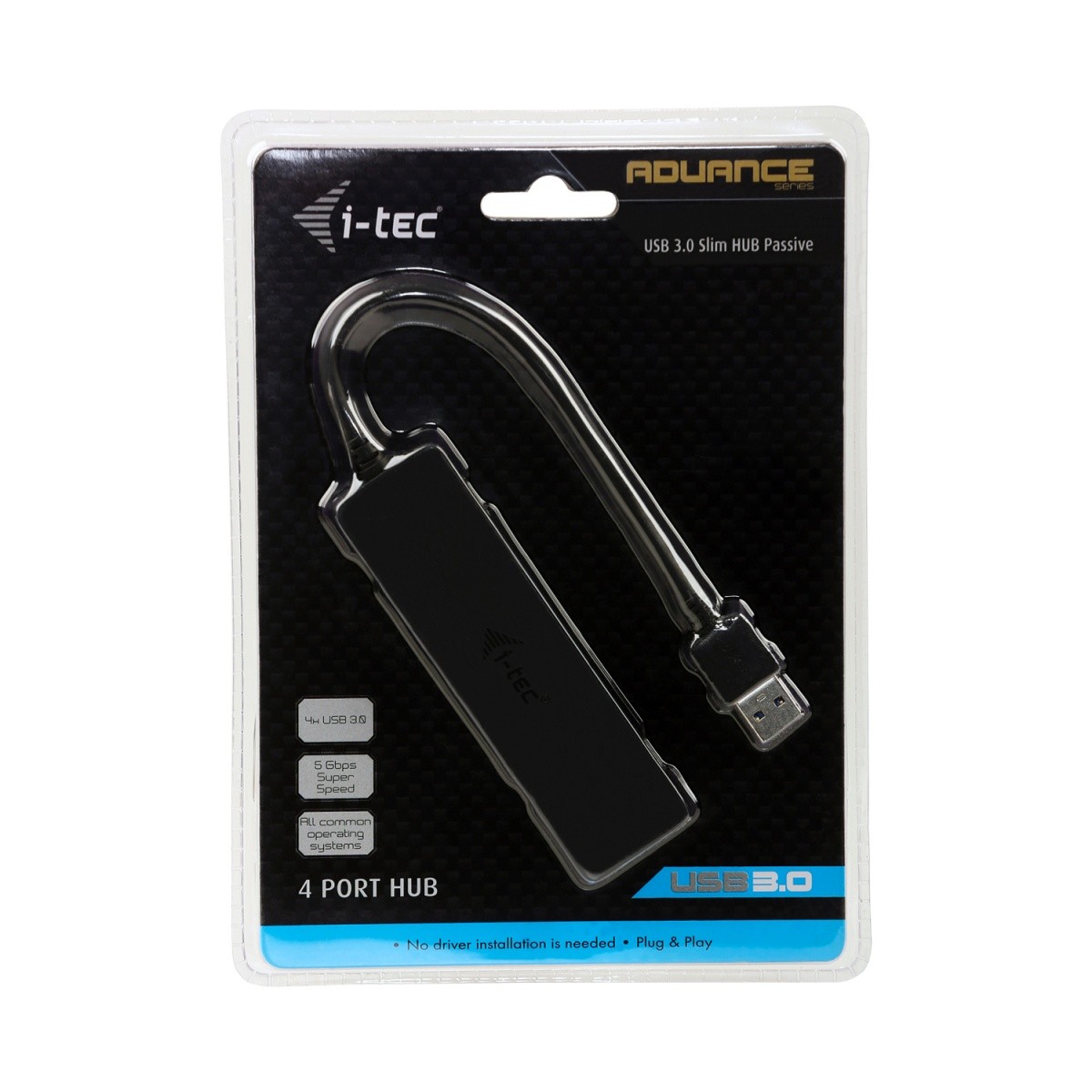 USB 3.0 hub s 4 vrati, Slim, pasivni 6