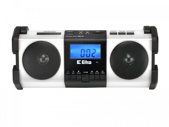 Prenosni radio MAJA, bel