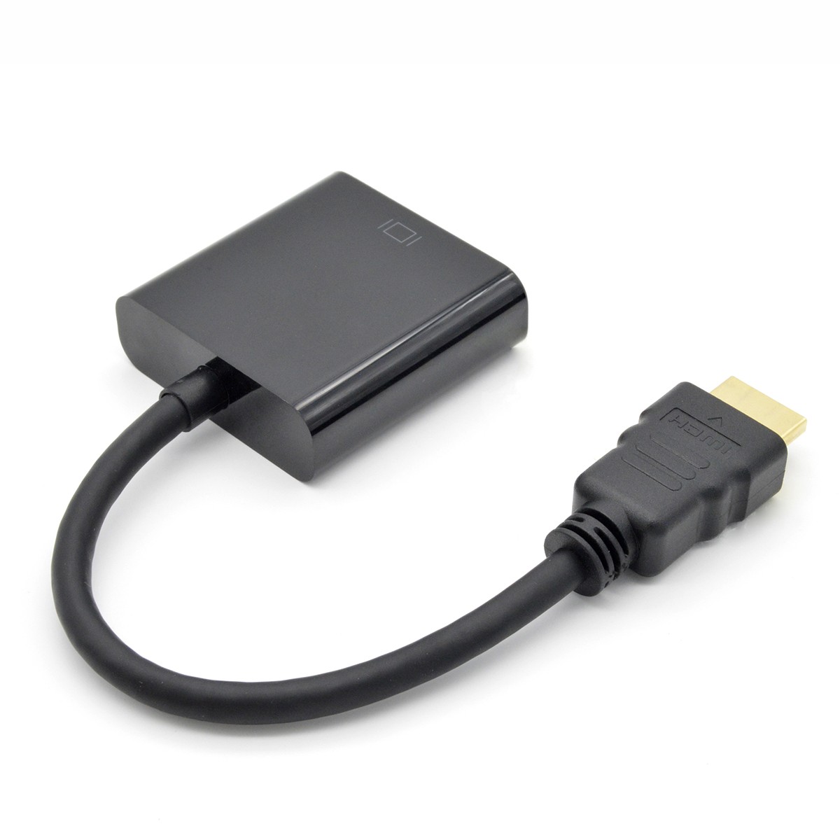 Adapter HDMI (M) na VGA (F) 15 cm 3