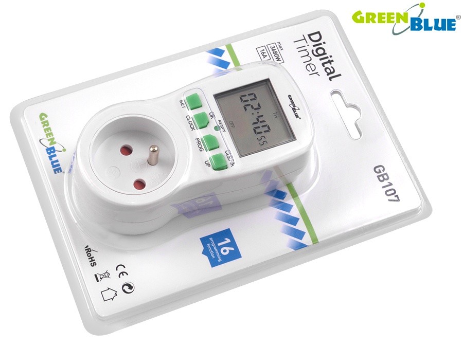 GreenBlue GB107 Digitalni časovni programator 3
