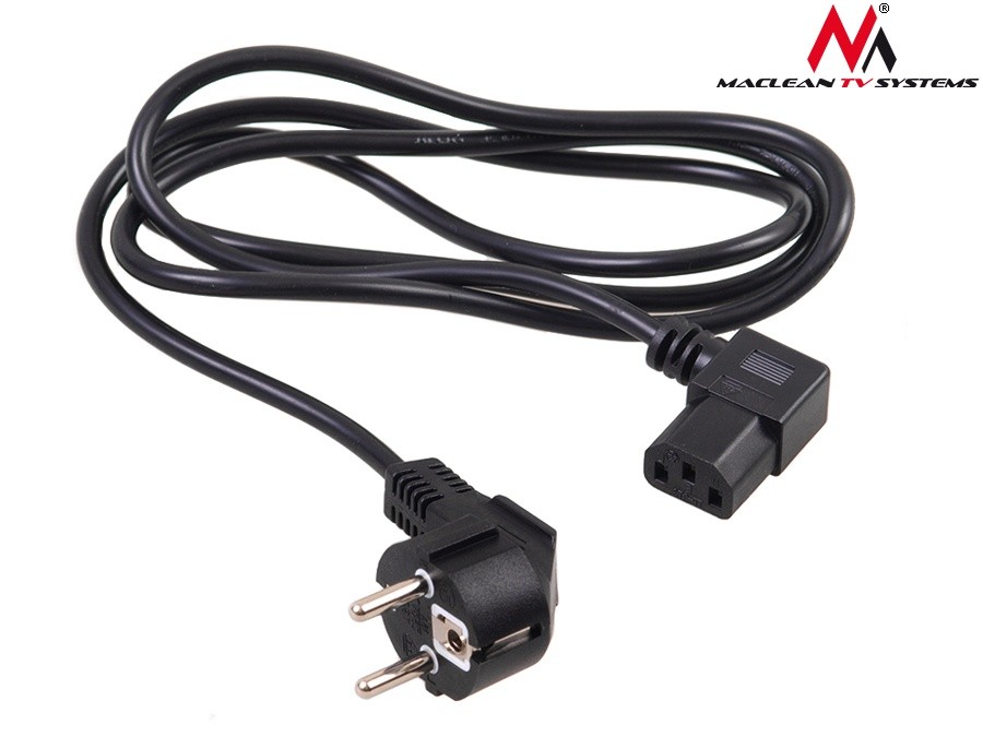 Maclean MCTV-803 Kotni napajalni kabel 3-pin, 3m, EU vtič 5