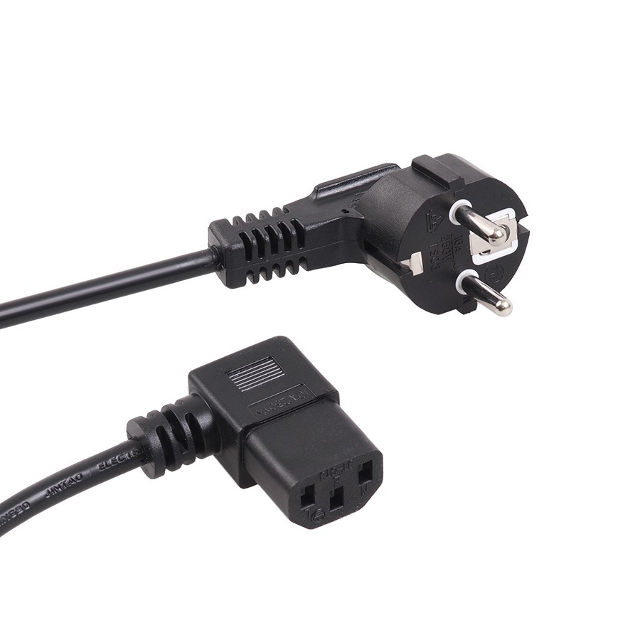 Kotni napajalni kabel 3-polni, 5m, EU vtič MCTV-804