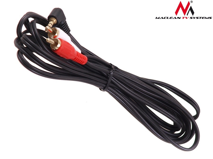 Kotni kabel Mini Jack 3,5mm - 2x RCA, 1m MCTV-824 2