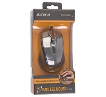 A4 Tech V-TRACK N-500F-1 Glossy Grey USB miška 4