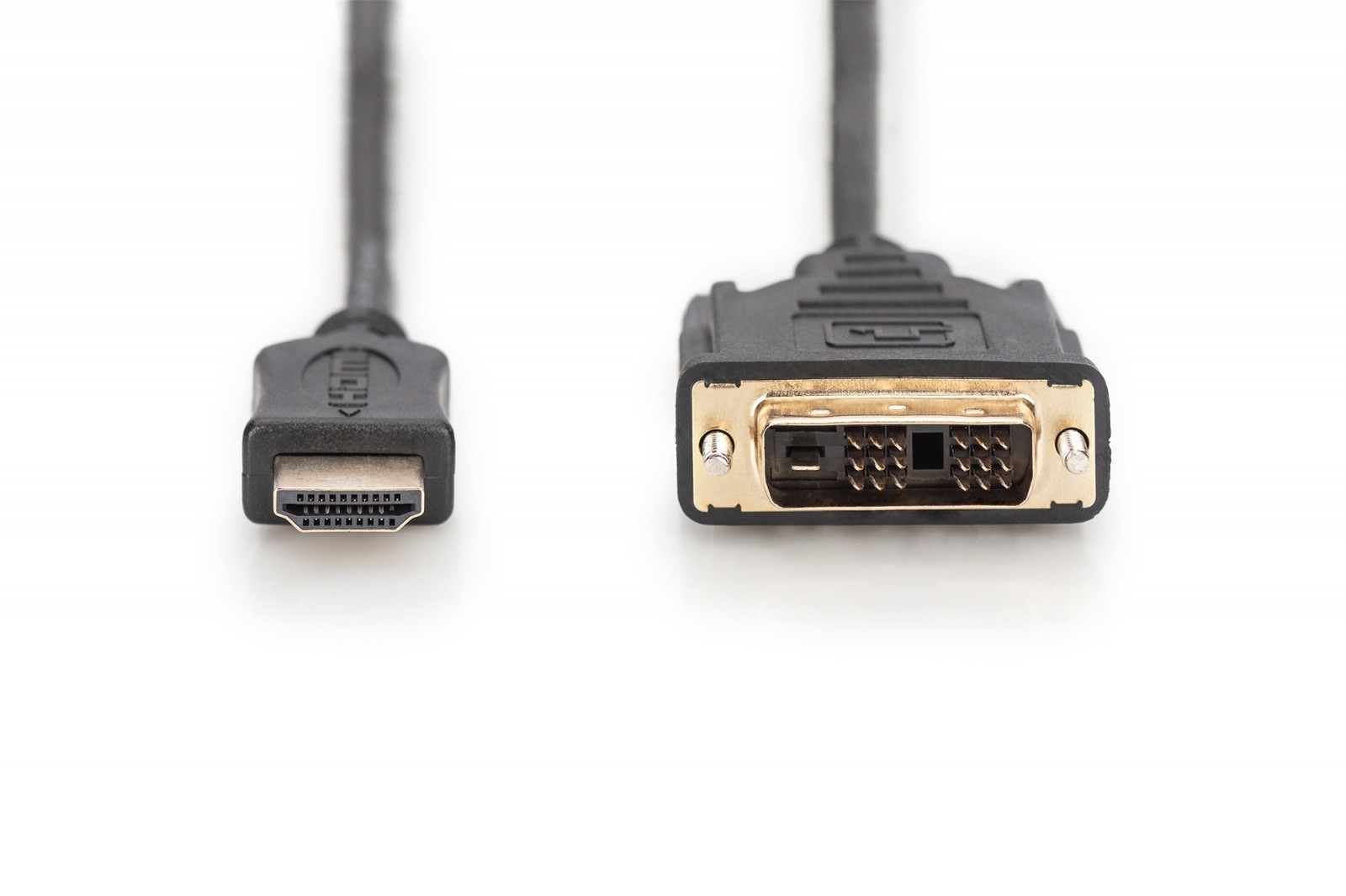 Napajalni kabel HDMI A/DVI-D M/M 2m, črn 2