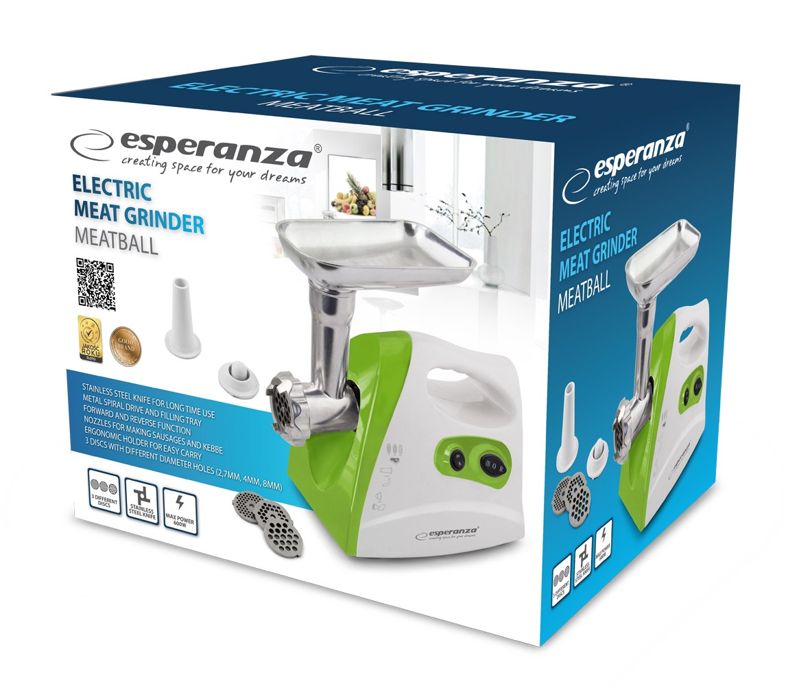 Mlinček za meso 600W, zelen 2