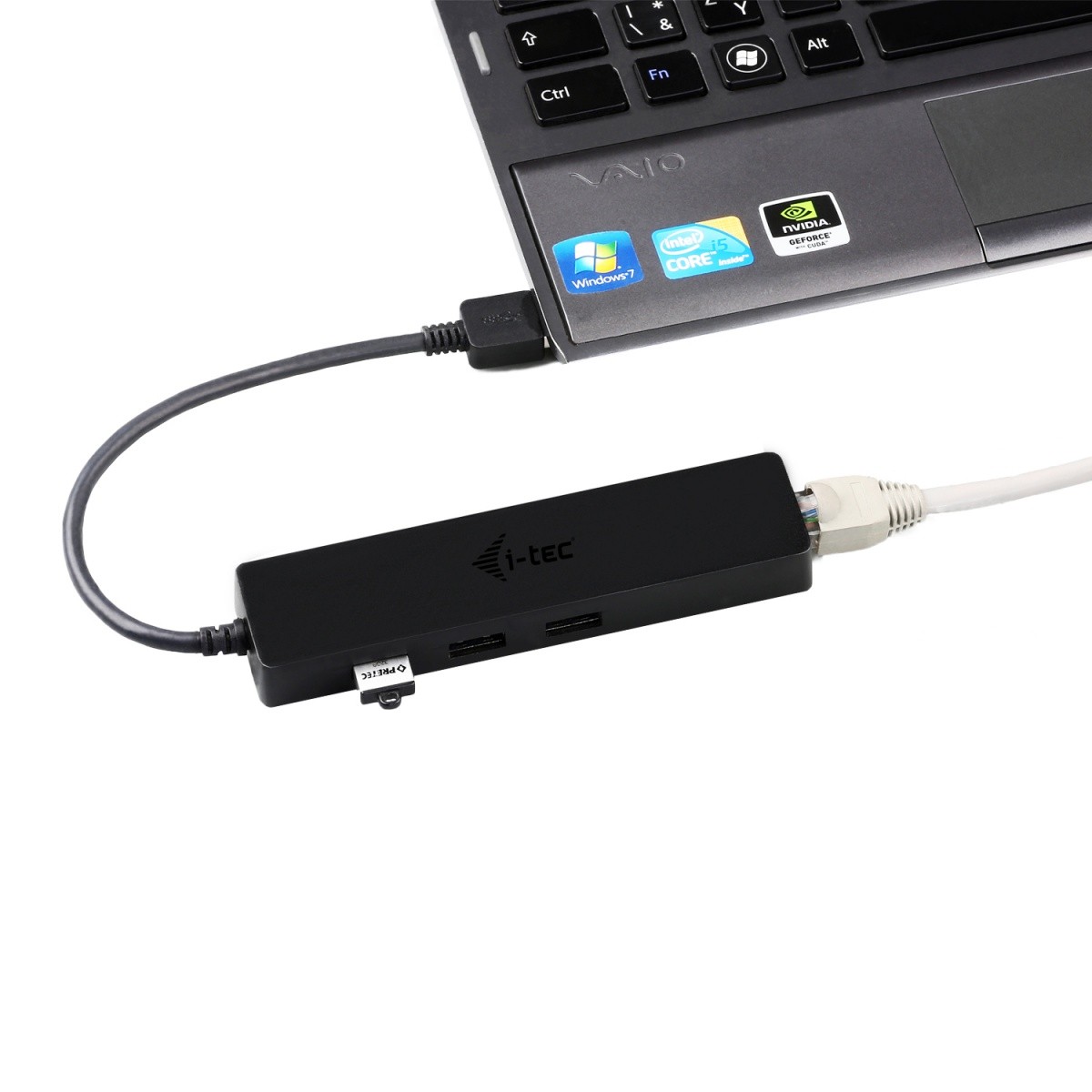 USB 3.0 Slim HUB s 3 priključka + Gigabit Ethernet 4