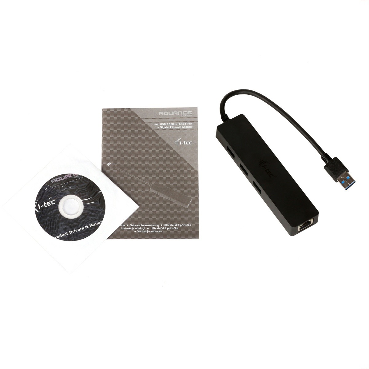 USB 3.0 Slim HUB s 3 priključka + Gigabit Ethernet 5