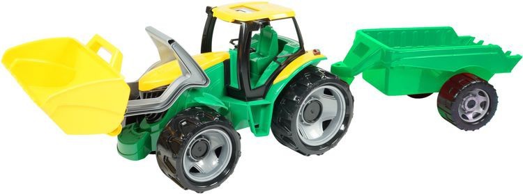Traktor z žlico in prikolico 90 cm 2