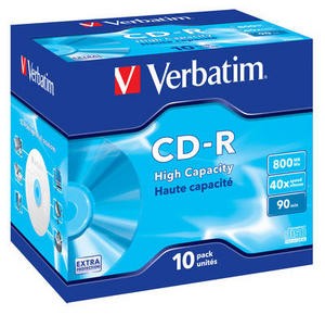 CD-R JCP 80MB 40x 10 kosov Extra Protection 2