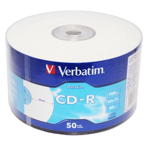 CD-R z oznako, 700MB, 52x, 50 kosov
