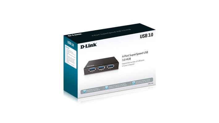 D-Link USB 3.0 HUB, 4-portni DUB-1340 3
