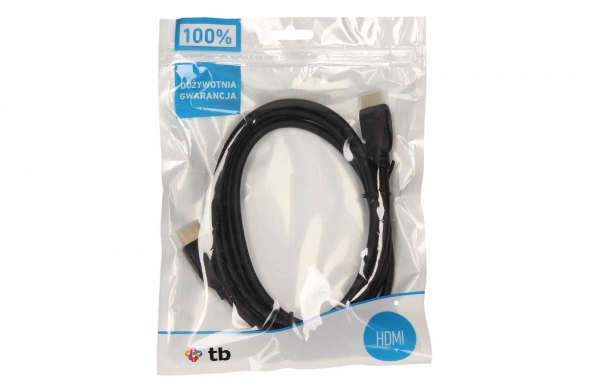 Pozlačen HDMI 1.4 kabel, 1m 2