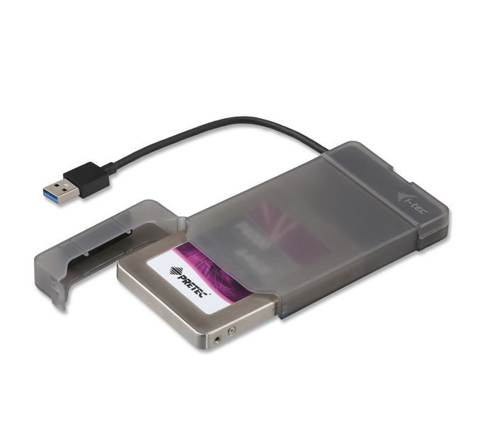 Adapter za trdi disk MySafe USB 3.0 SATA v črni barvi