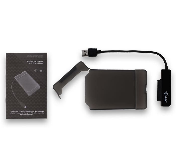 Adapter za trdi disk MySafe USB 3.0 SATA v črni barvi 6