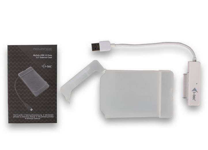 Adapter za trdi disk MySafe USB 3.0 SATA v beli barvi 6