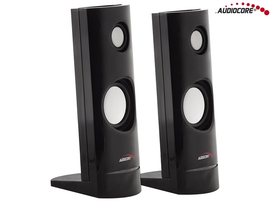Računalniški zvočniki 8W USB AC860, črni 3