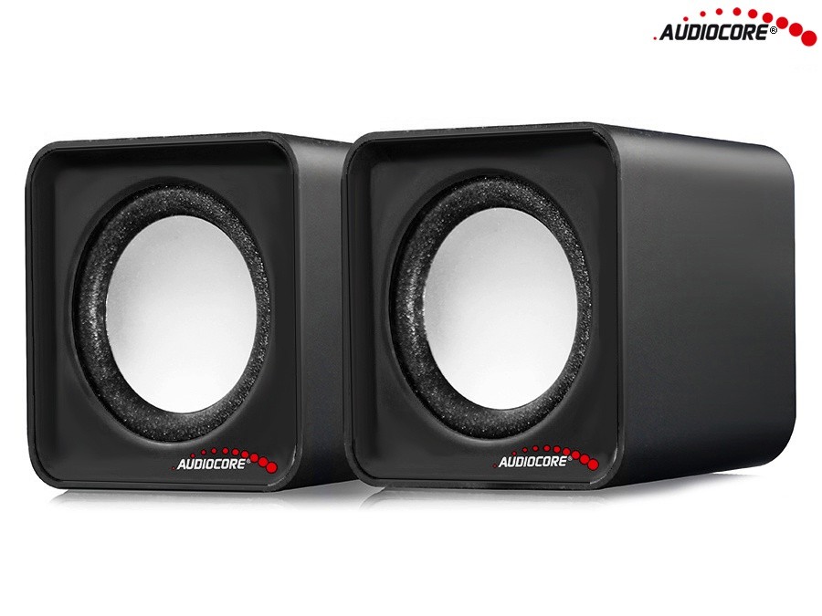 Računalniški zvočniki 6W USB AC870B, črni 6