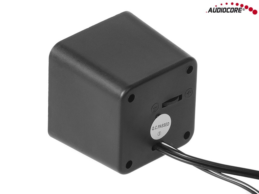 Računalniški zvočniki 6W USB AC870R, rdeči 4