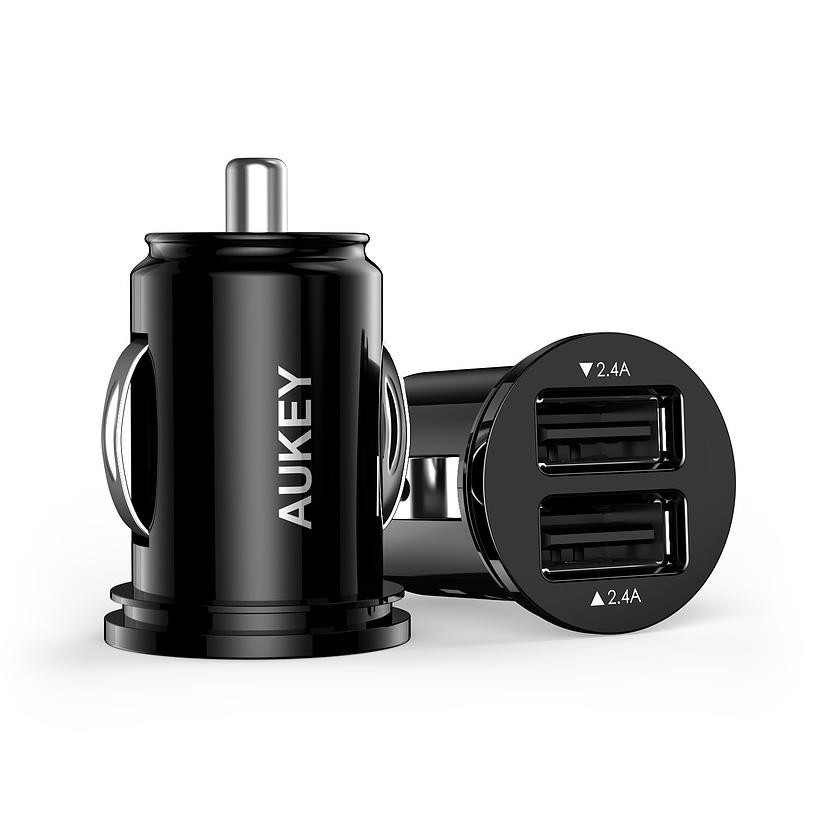 Avtomobilski polnilnik AiPower CC-S1, 2xUSB, 4.8A, 24W
