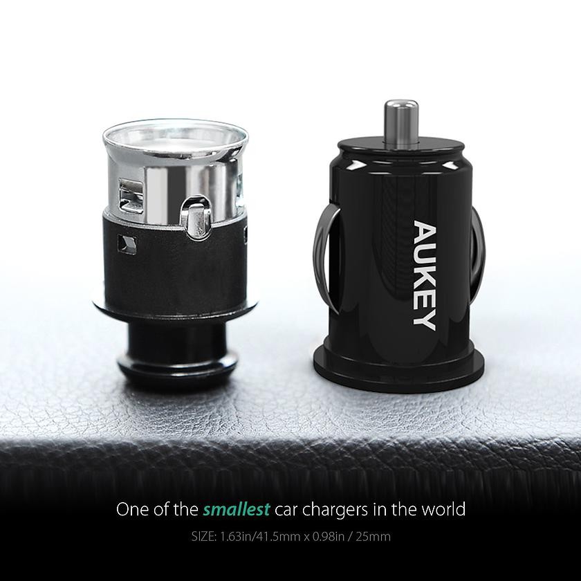 Avtomobilski polnilnik AiPower CC-S1, 2xUSB, 4.8A, 24W 4