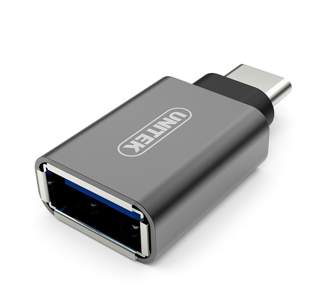 Unitek Adapter USB-C (F) na USB-A (M), Y-A025CGY