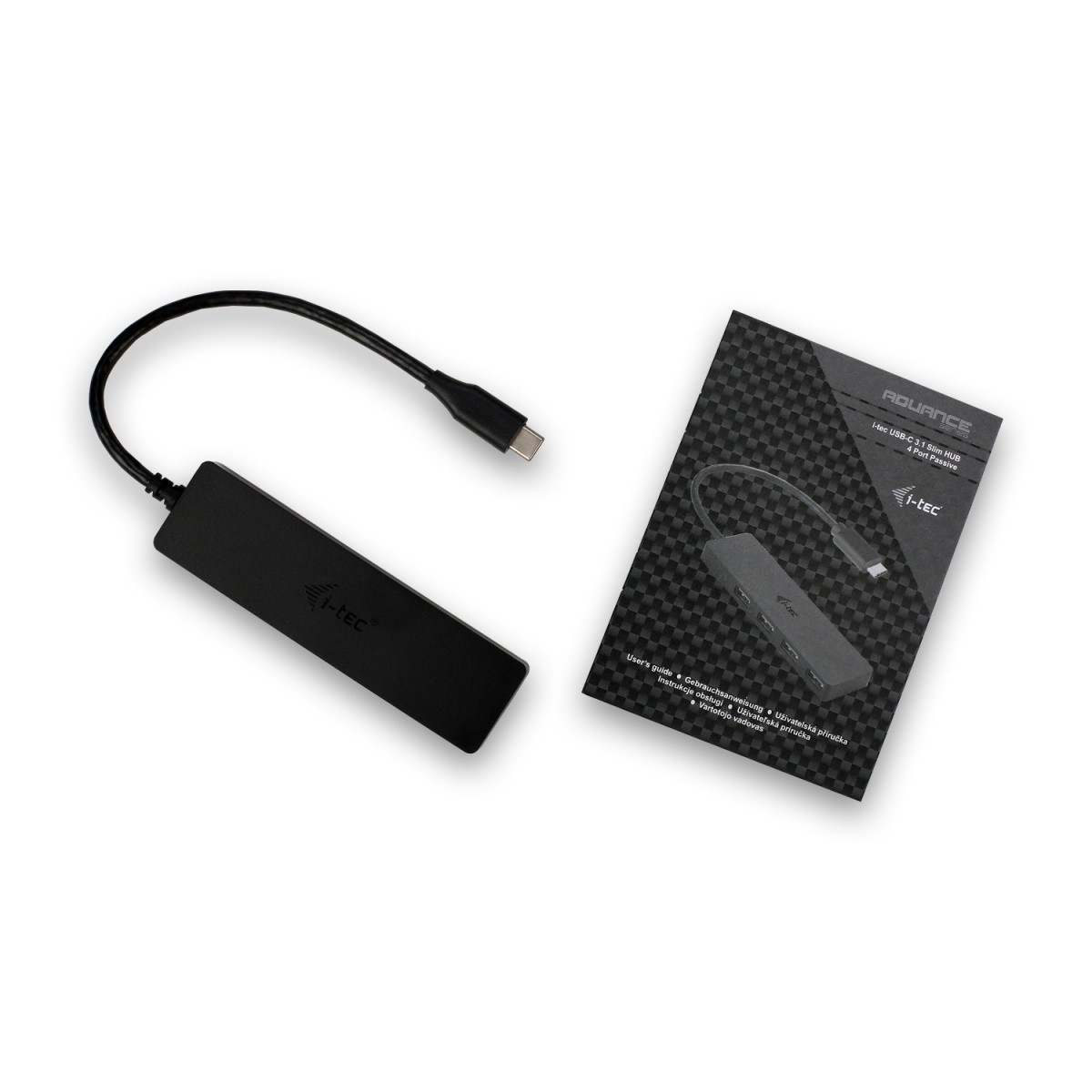 USB-C pasivni HUB z 4x USB 3.0 4