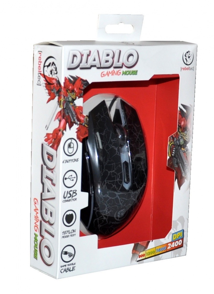 Optična USB igralna miška DIABLO 5