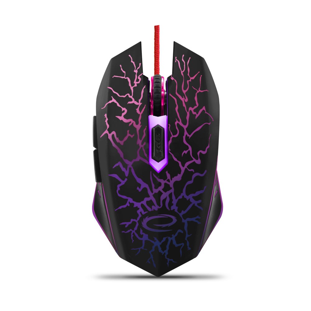 Žična miška za igralce MX211 LIGHTNING, USB, optična