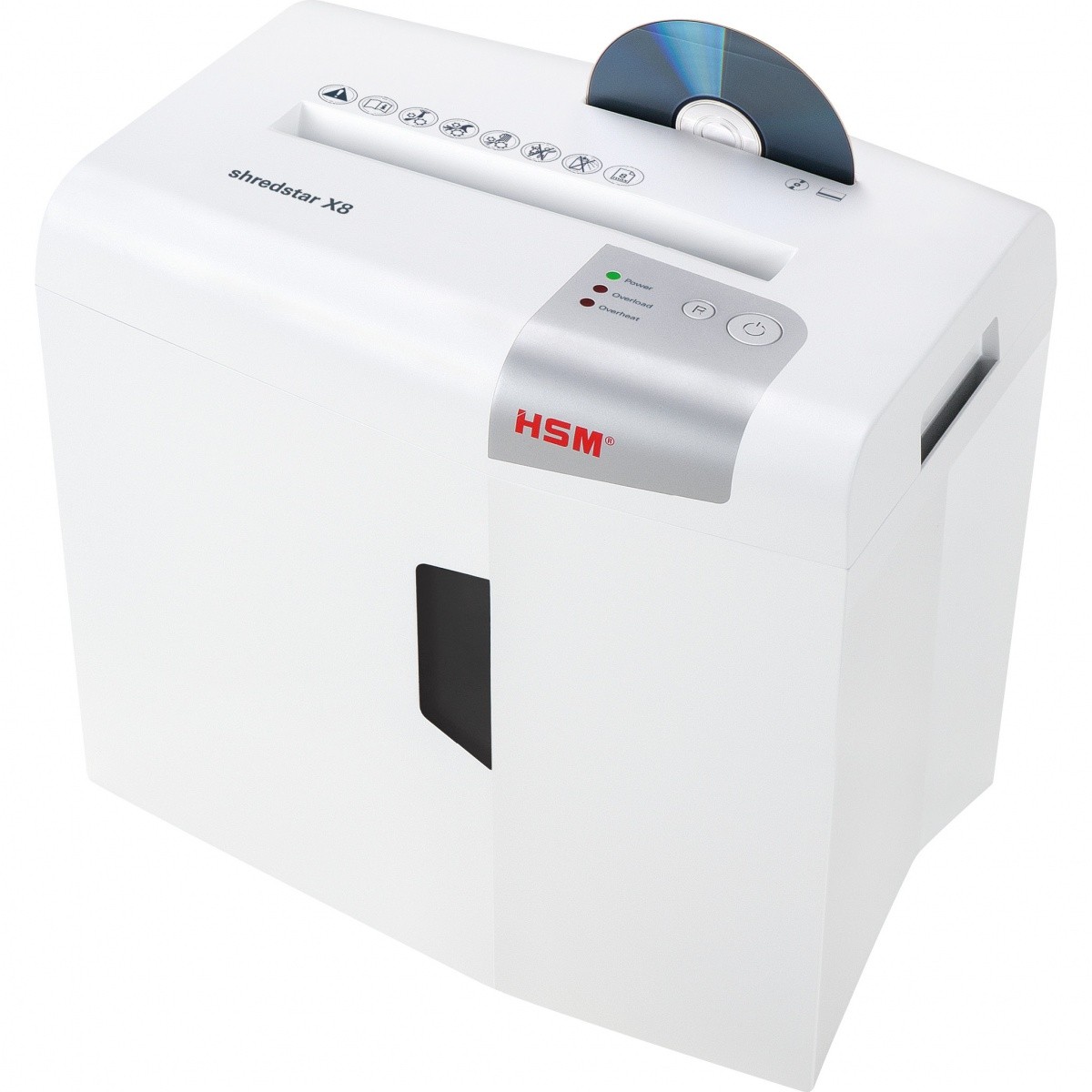 Uničevalnik dokumentov shredstar X8, 4.5x30 mm ščipki 6