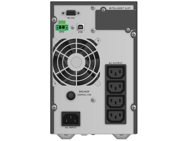 UPS 1000VA On-Line, 4x IEC, LCD, Tower, EPO 2