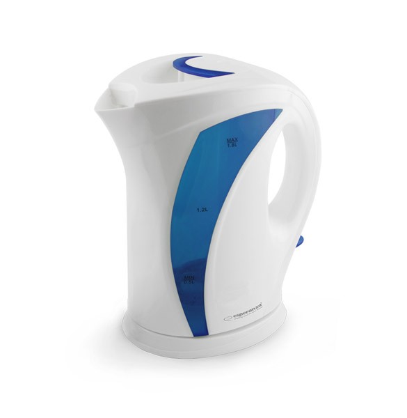 Električni kuhalnik Esperanza Iguazu 1.7L, belo-modri