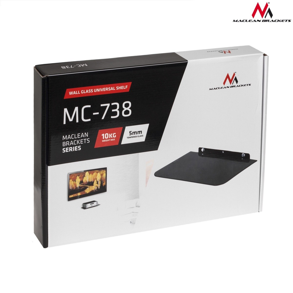 Samostojec nosilec za DVD, MC-738, do 10 kg 4
