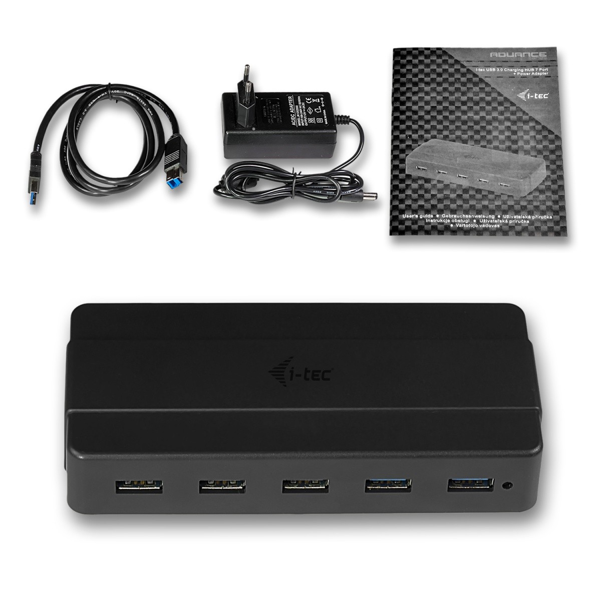 USB 3.0 HUB s 7 vrati in napajalnikom 4