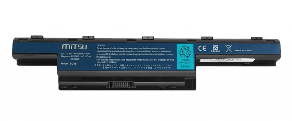 Baterija za Acer Aspire 4551, 4741, 5741 - 4400 mAh 5