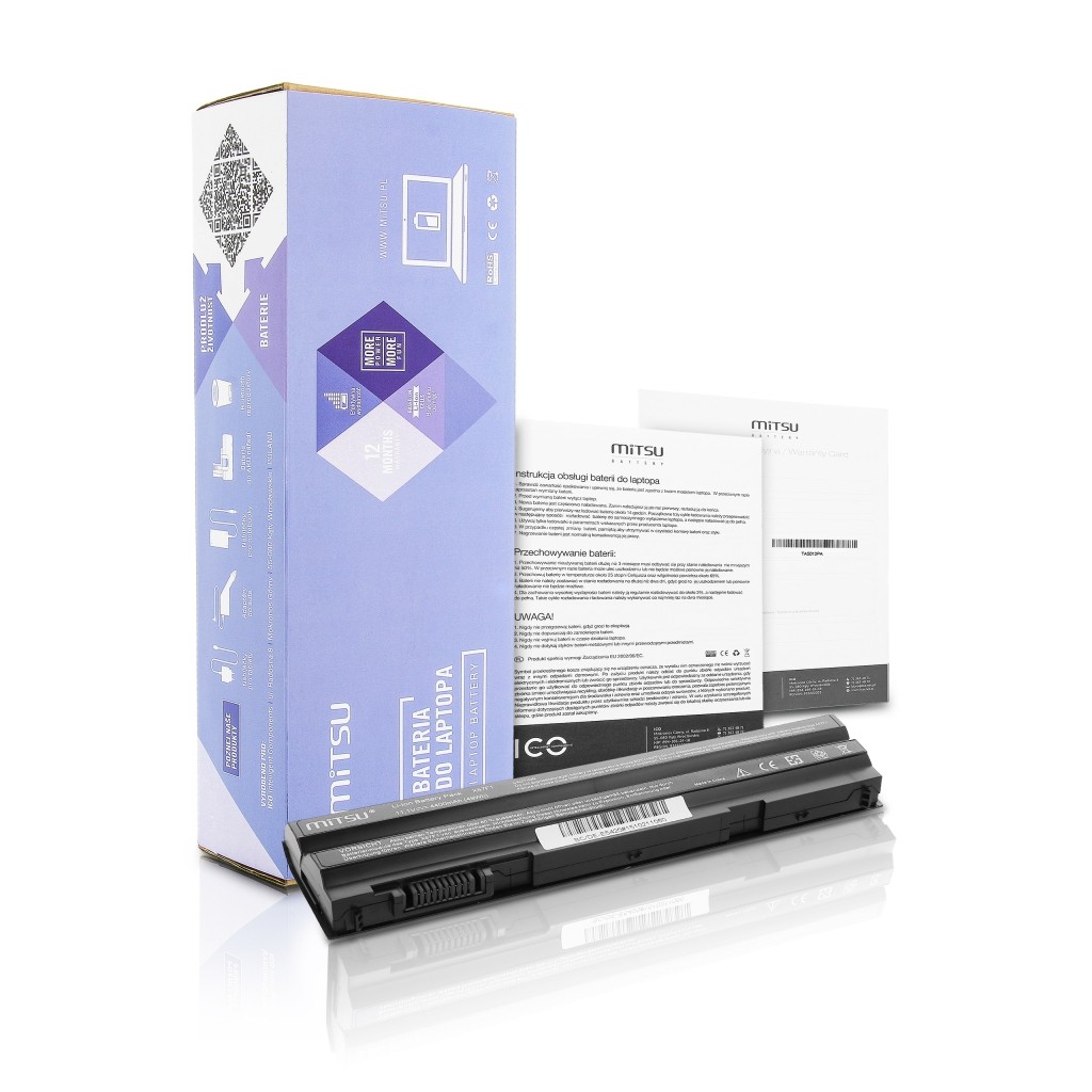 Baterija za Dell Latitude E5420, E6420 - 4400 mAh