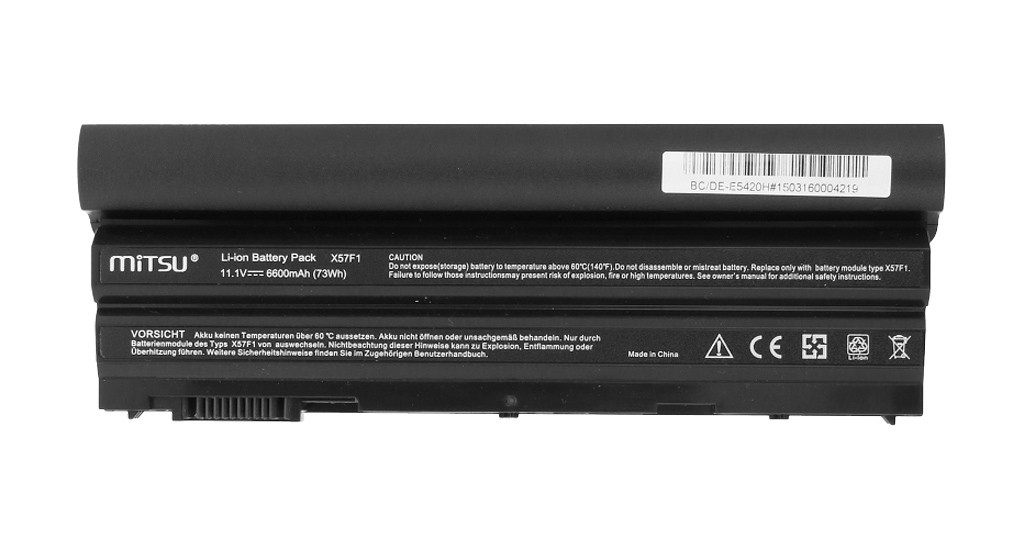 Baterija za Dell Latitude E6420 - 6600 mAh 4