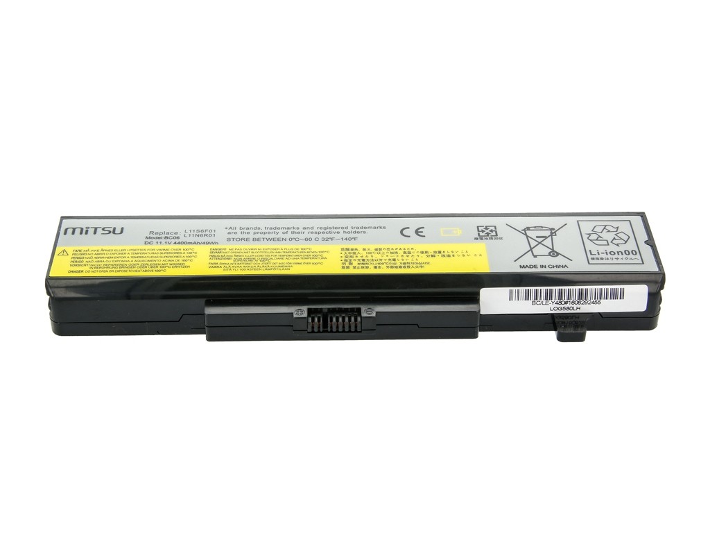 Baterija za Lenovo IdeaPad Y480, 4400 mAh 2