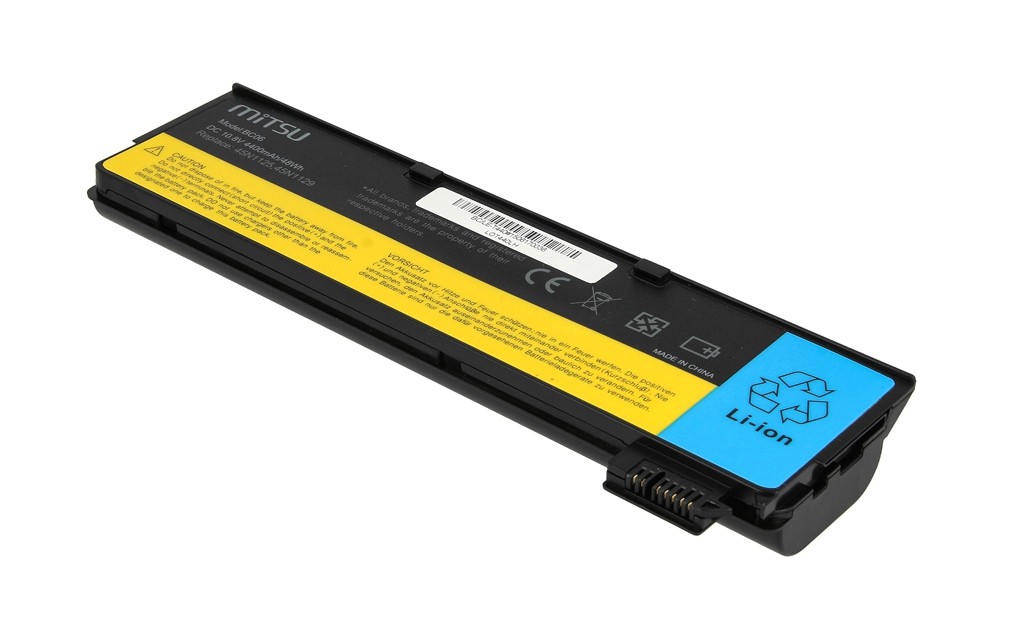 Baterija za Lenovo T440, X240, 4400 mAh 6