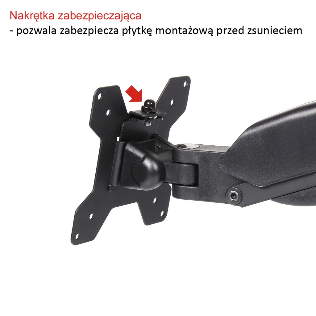 Stojalo za monitor z roko L-11GD, LCD/LED 13-27" 7