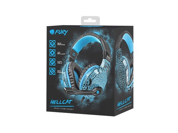 Gaming slušalke Hellcat s LED osvetlitvijo 4