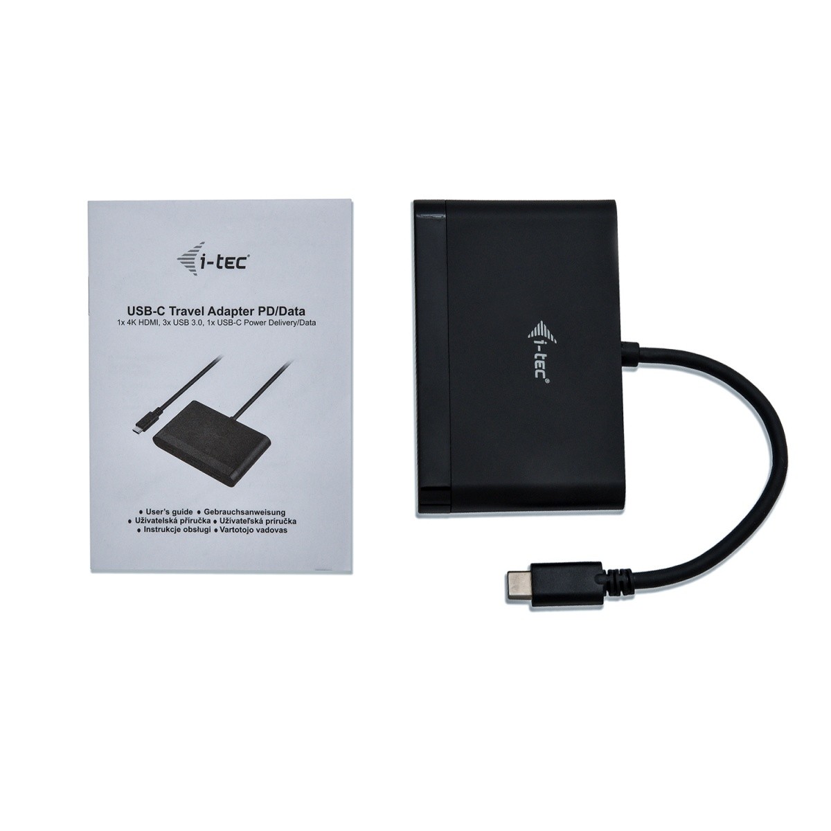i-tec USB-C HDMI & USB adapter s Power Delivery 5