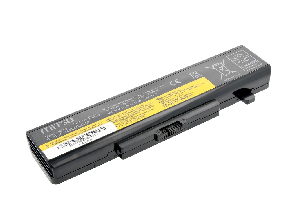 Mitsu baterija za Lenovo Thinkpad E530 4400 mAh (48 Wh) 10.8-11.1V 5