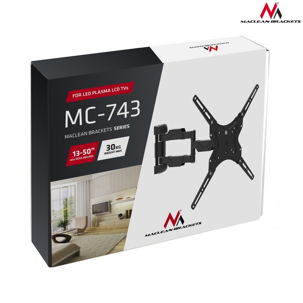 Stojalo za TV/monitor 13-65" do 30kg (MC-743) 6