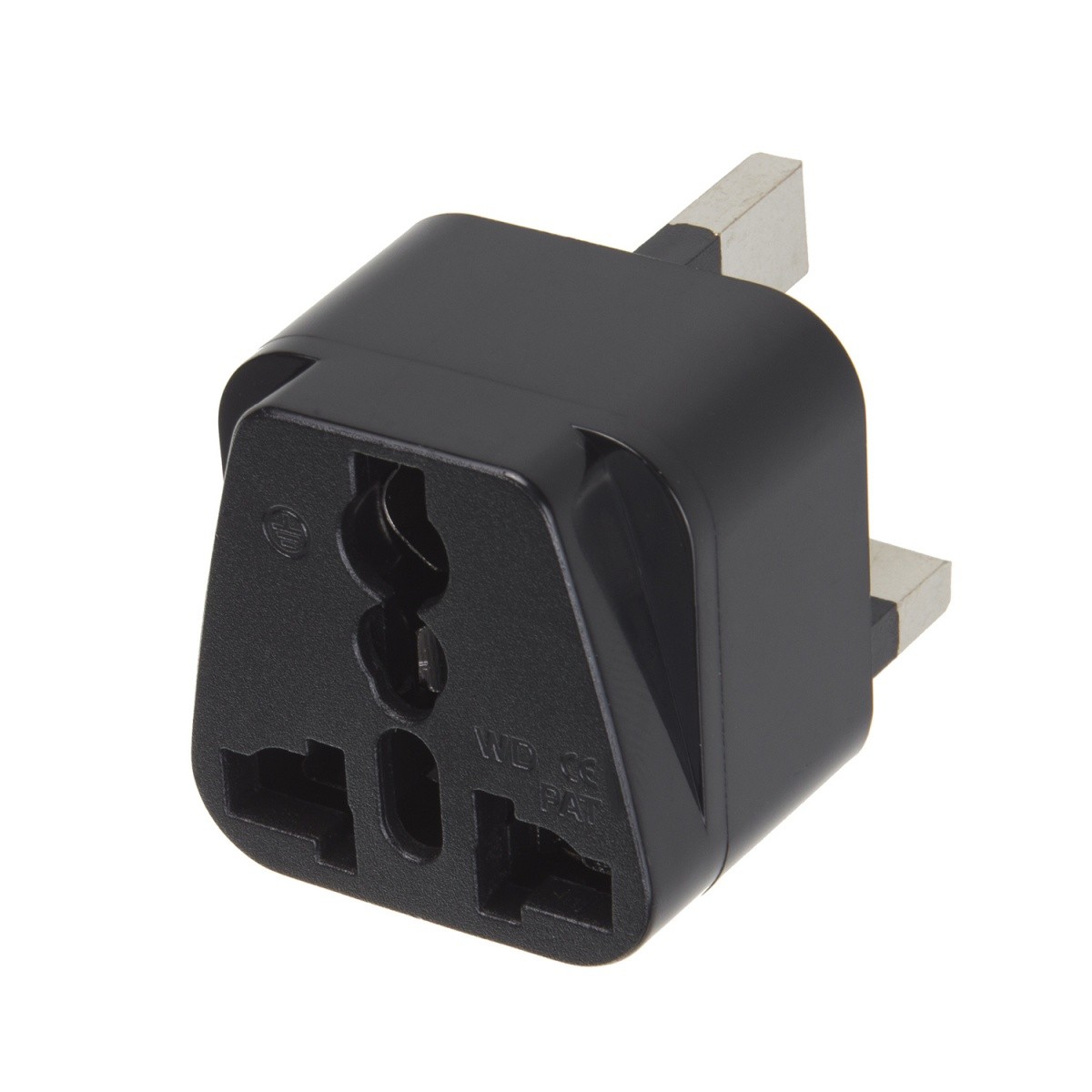 Potovalni adapter iz EU vtičnice na UK vtič (MCE154) 2