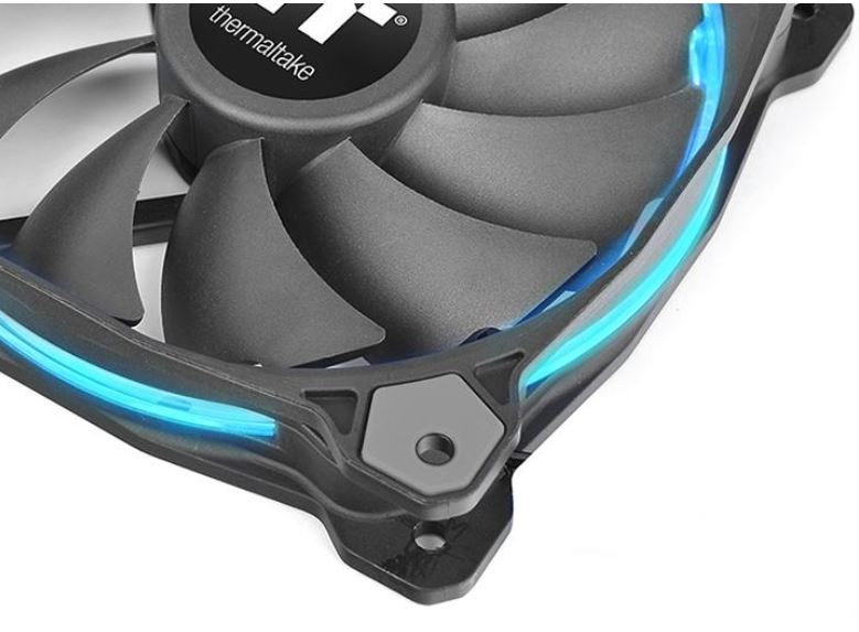 Ventilator Riing 14 RGB TT Premium Edition 3x120mm (LNC1400 RPM) 4