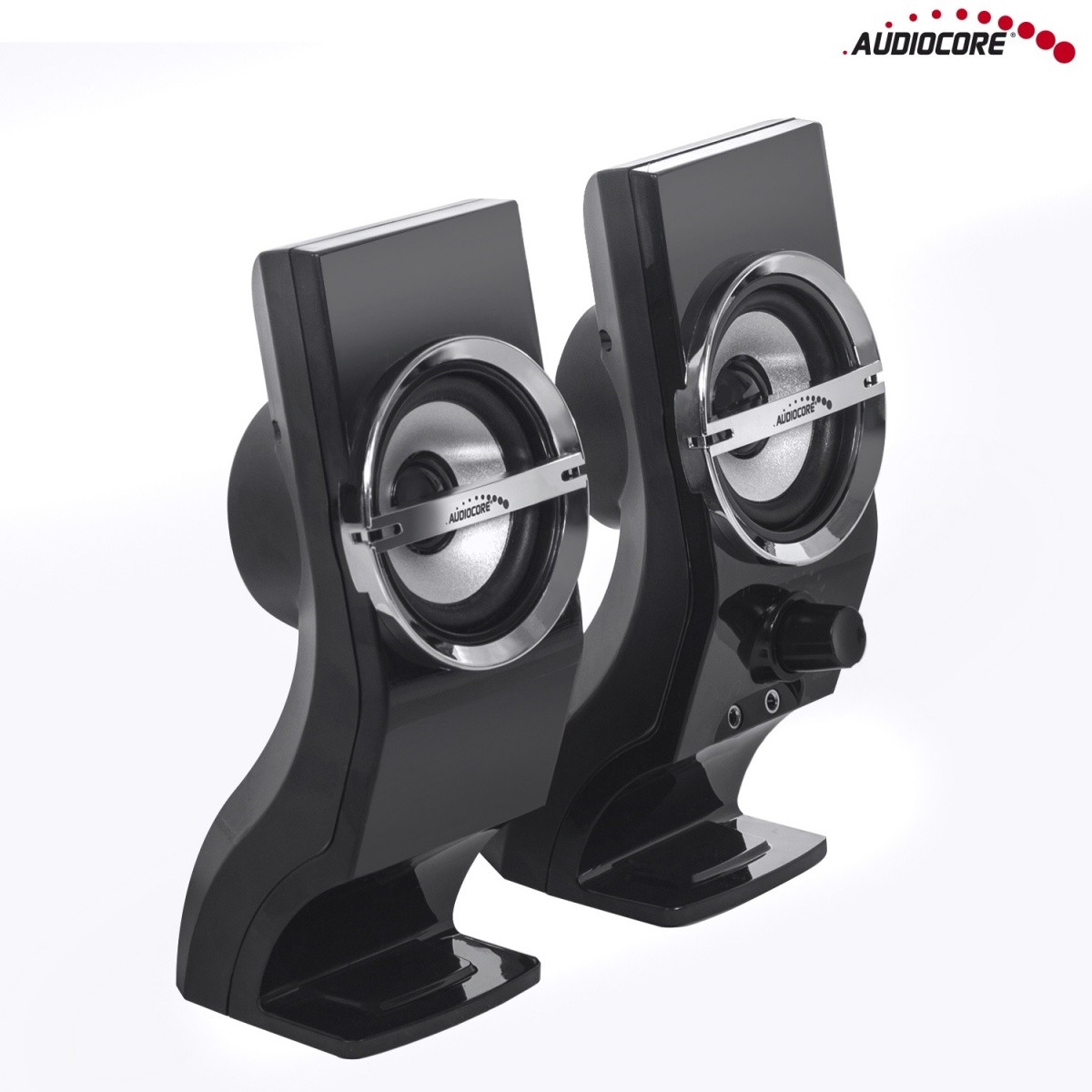 Računalniški zvočniki 6W AC805, USB, črni 4